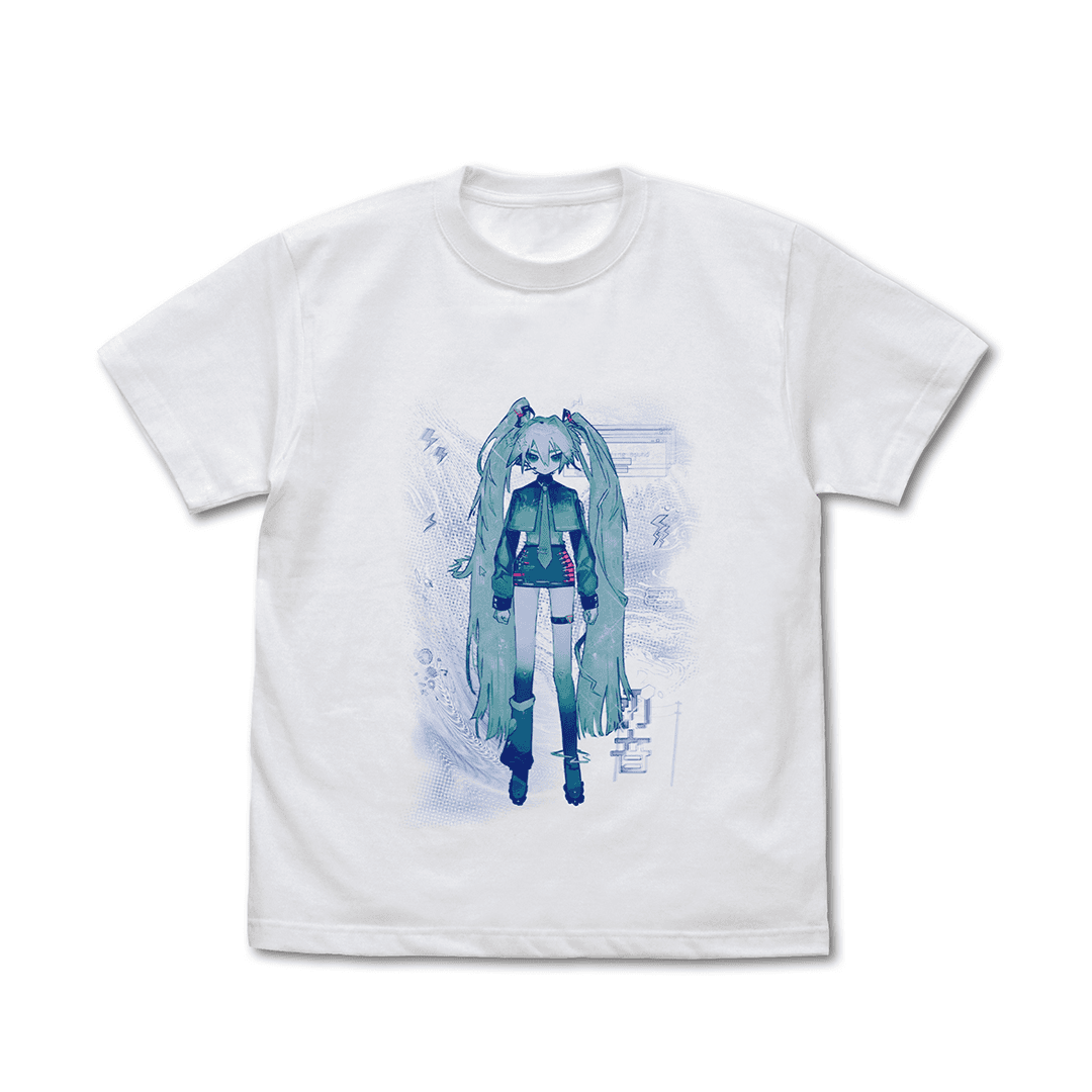 [9월 초 입고] 하츠네 미쿠 티셔츠 회전 산소 ver.