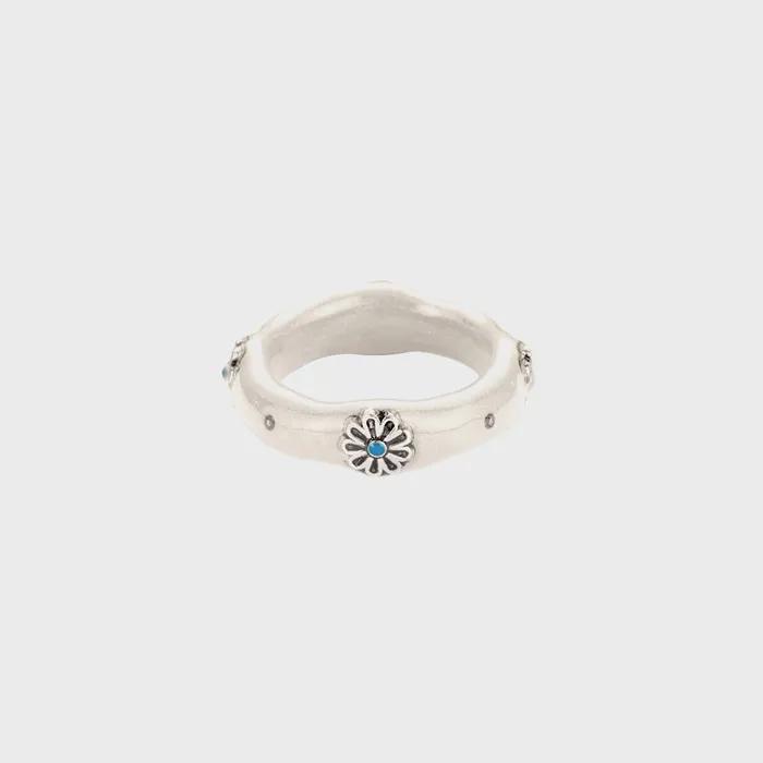 [29CM 단독] pollen ring-white