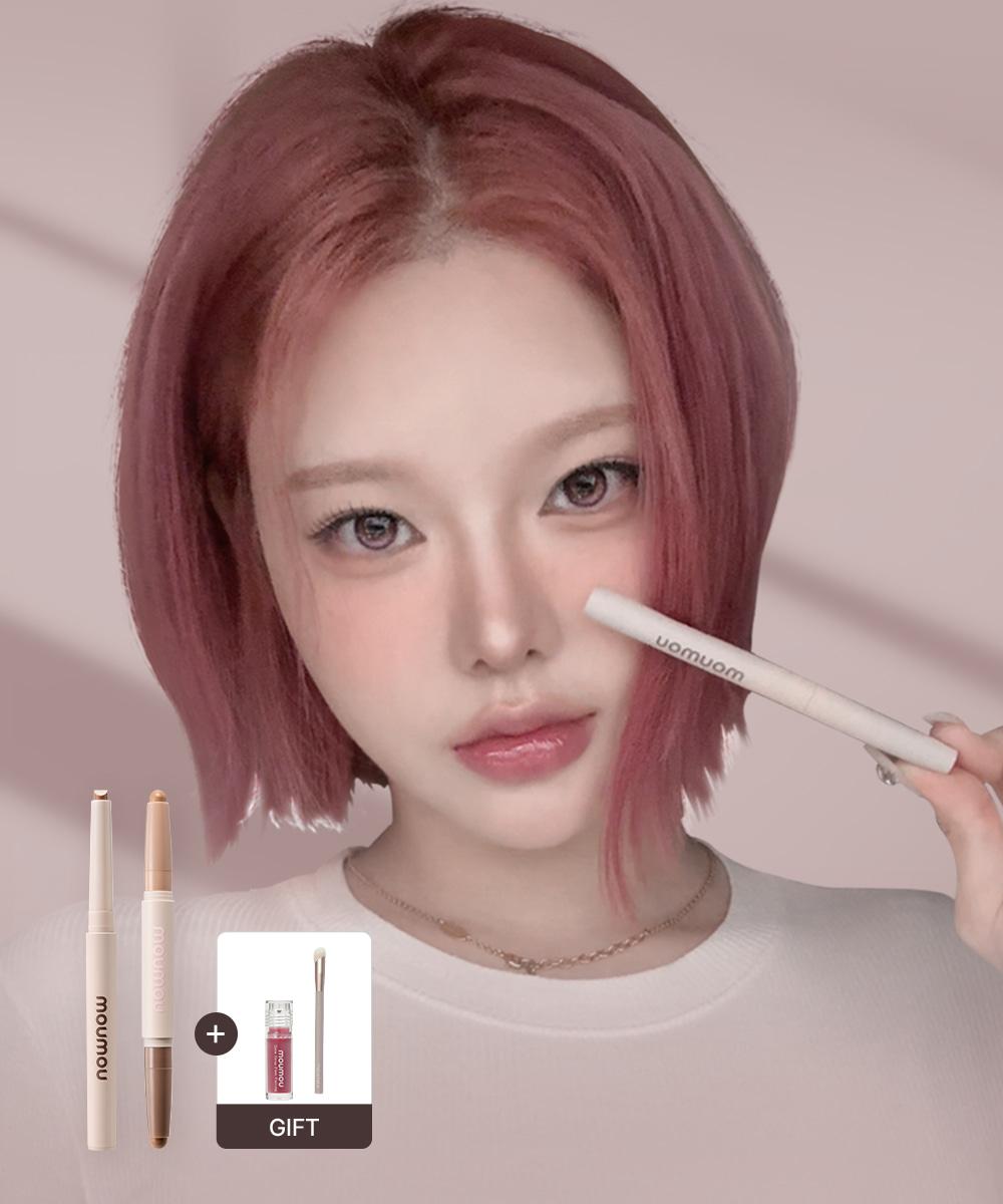 [11.24 런칭특가] 프로 컨투어링 노즈 쉐이딩 : 숨은 코 조각내기