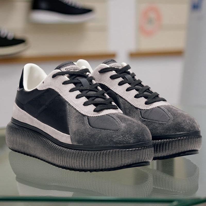 오니츠카 타이거 데일시티 스니커즈 블랙 여성 1183B704