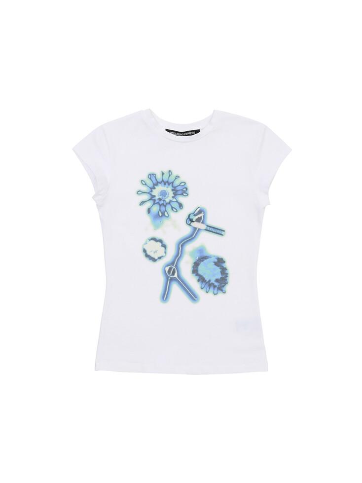 Photogram Tight Tee White