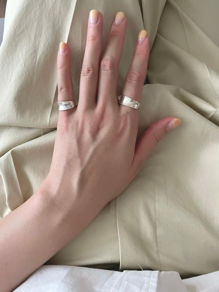 Plat ring 플랫링 민자실버반지