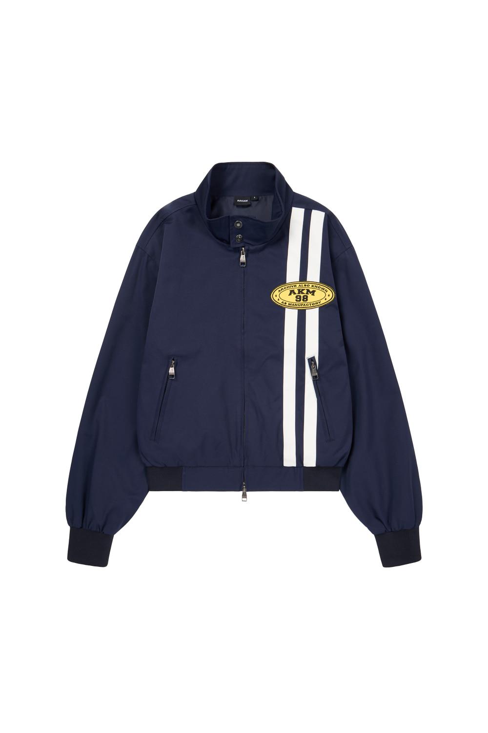 2-Lined Racing Jacket (Navy)
