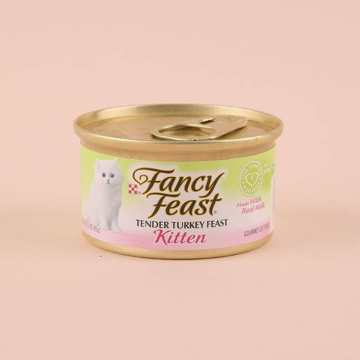 퓨리나 캣 팬시피스트 부드러운 칠면조 키튼 캔 85g
