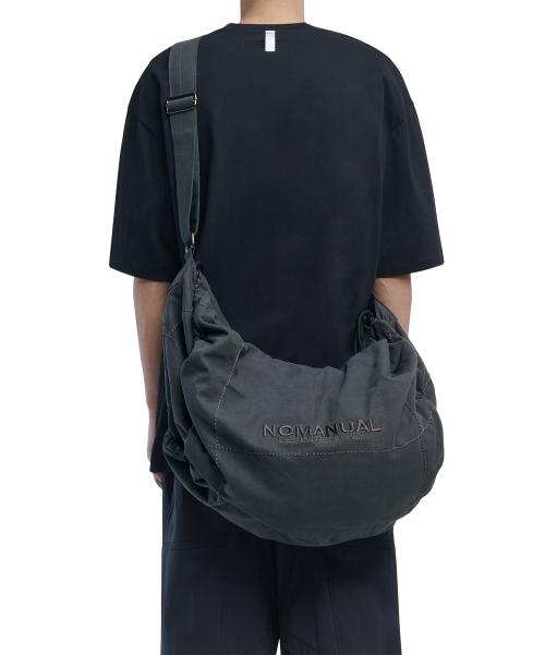 노매뉴얼(NOMANUAL)  VAGUS DUFFLE BAG - CHARCOAL - 사이즈 & 후기 | 무신사