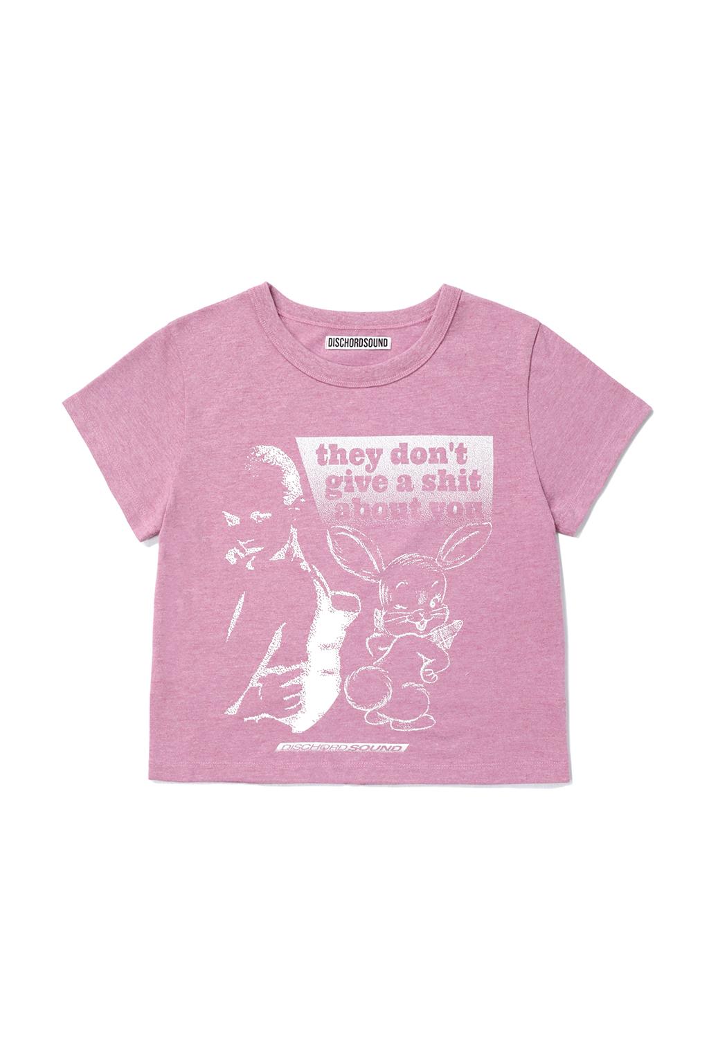 RABBIT S/S TEE [PINK]