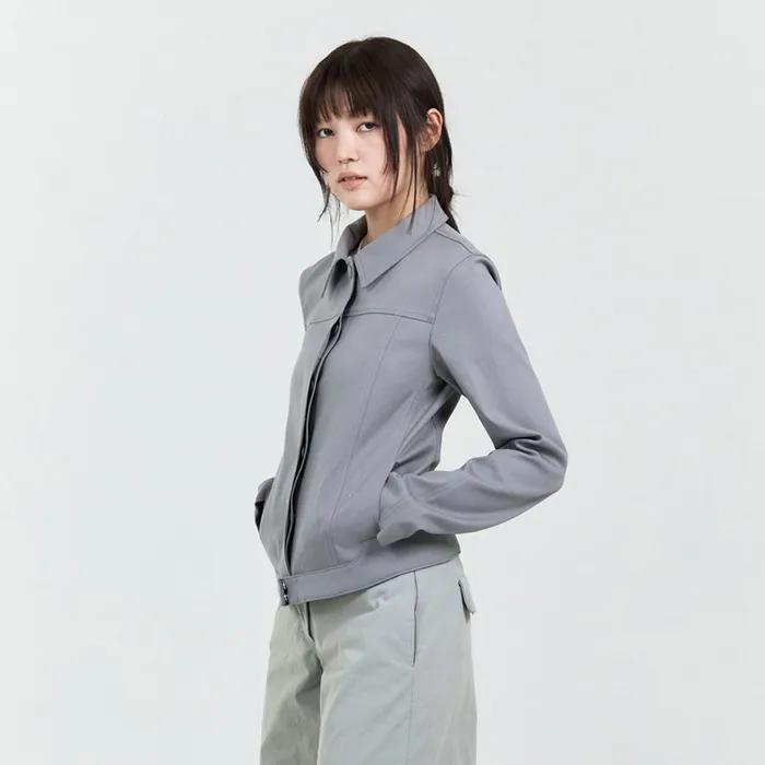 WOMENS SPANDEX JACKET SLATE GREY