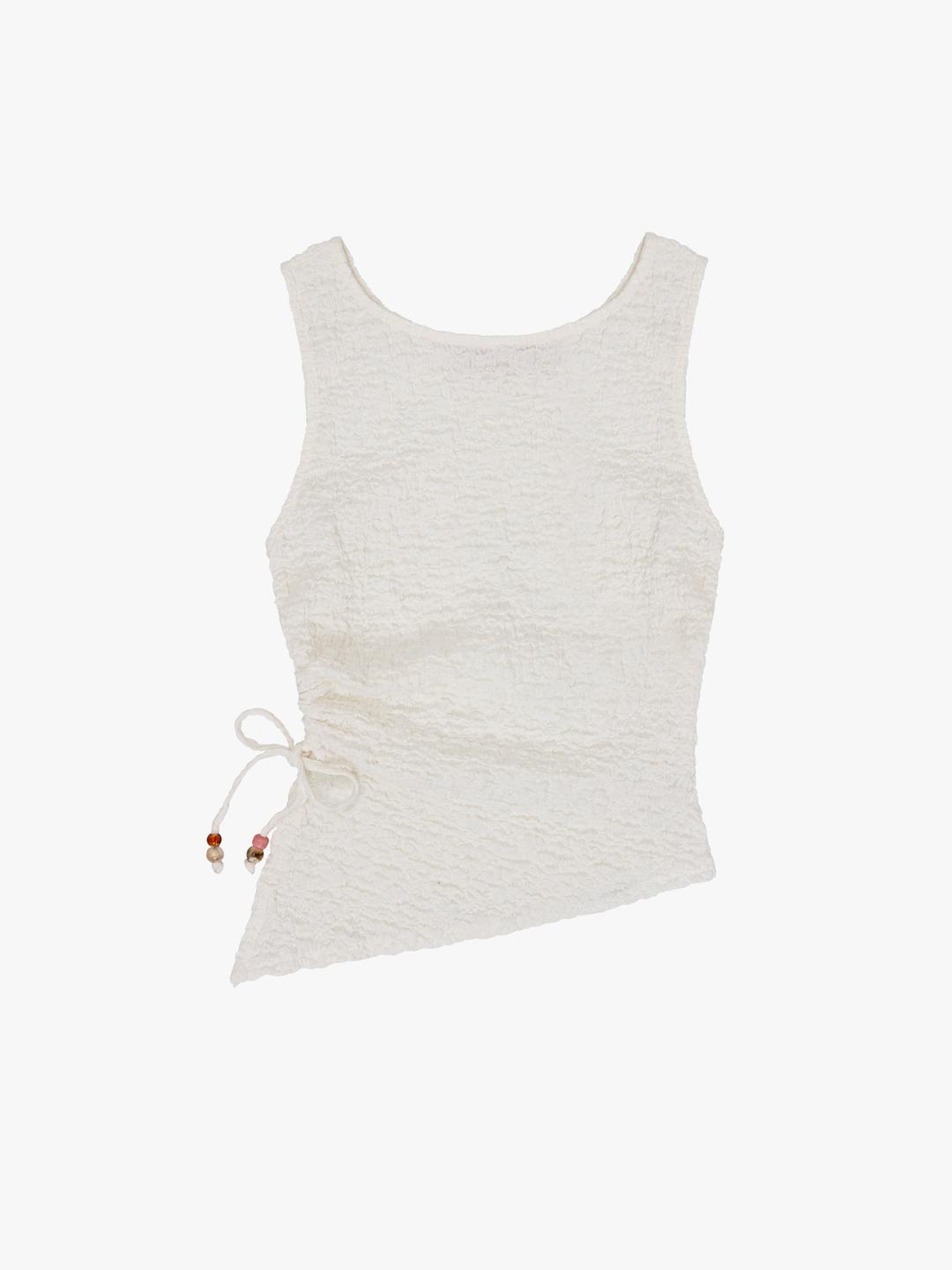 Erin Tank - White - White / 3XL