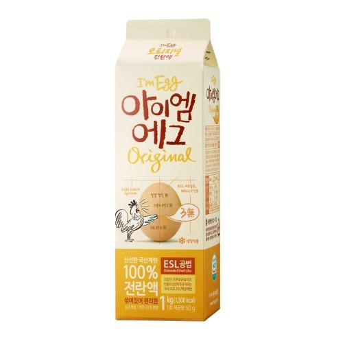아이엠에그 전란 1kg 액상계란 / 냉장,살균,액란,전란액