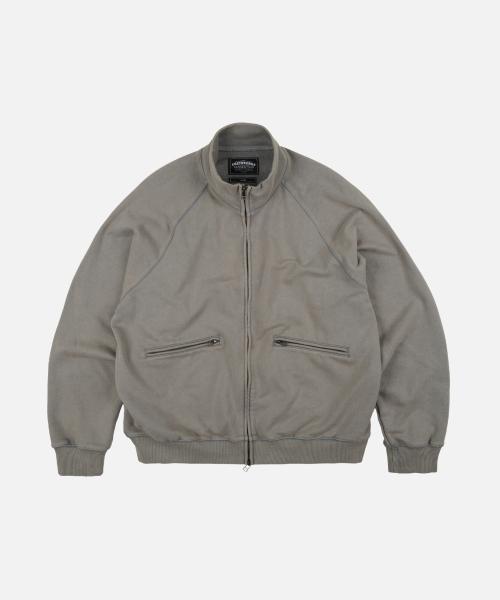 VINTAGE DYEING FULL ZIP SWEAT _ VINTAGE GRAY