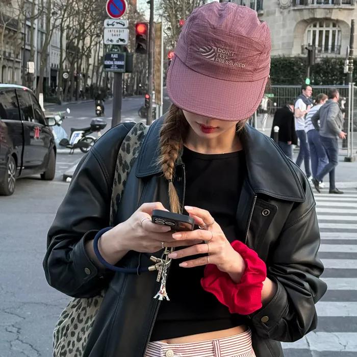 Dont Feel Pressured Rip Camp Cap_Brick