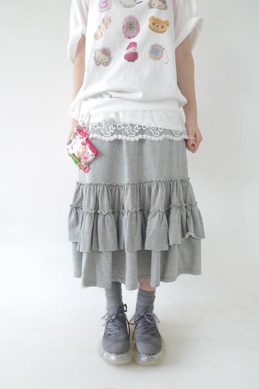 히피디피 glee cancan skirt (2color)