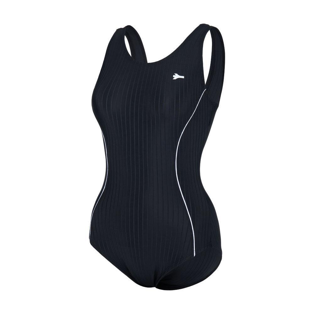 여성 라인 원피스수영복 블랙 RN-LS2F501-BK