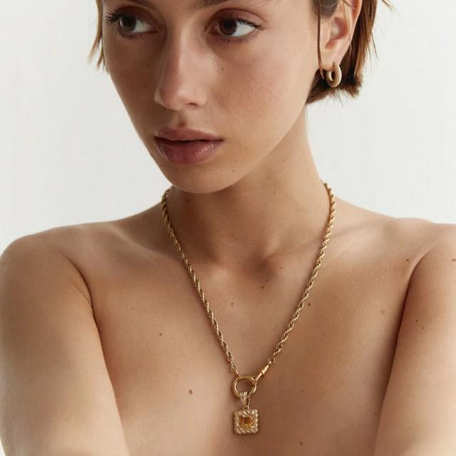 MRS. GREEN CITRINE NECKLACE