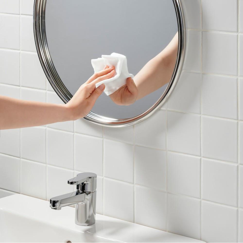 [JAJU/자주] 백식초 물때 제거 유리 거울 세정 티슈 50매 