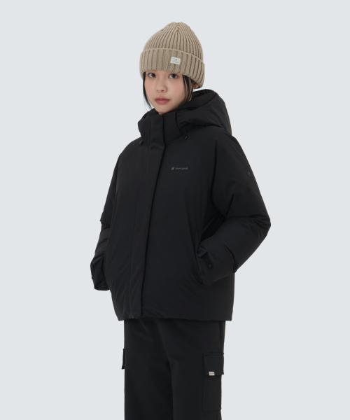 2L 티타닉 여성 후드 헤비 다운 자켓 (S25WWTDJ31) Black