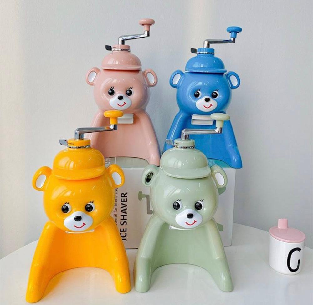 곰돌이 빙수기 팥빙수 기계 빙쇄기 쿄로짱 료코짱 호노카아 팥빙수 일본 타이거