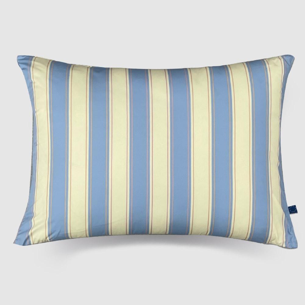 [예약][29CM 단독] 섀도스트라이프 바닐라 패턴 레이어드 베개커버 50X70 2material