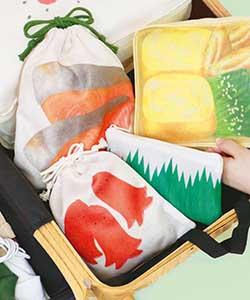 【WEB予約 10/22~順次発送】旅するお弁当ポーチ3点セット