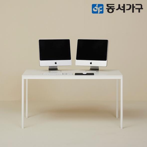 동서가구 엘리안 비스포크 포스코 스틸 1400x800 라운드 데스크 DF643517