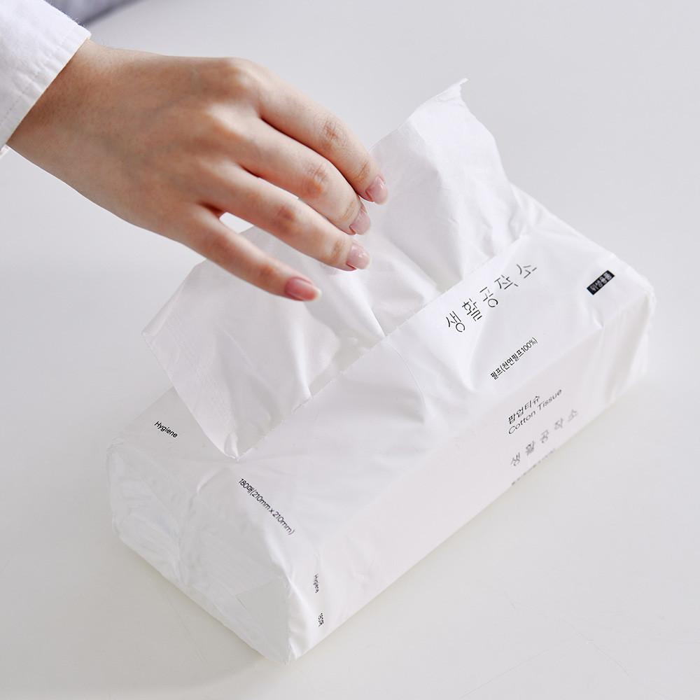 생활공작소 뽑아쓰는 각티슈 팝업티슈 180매 9입