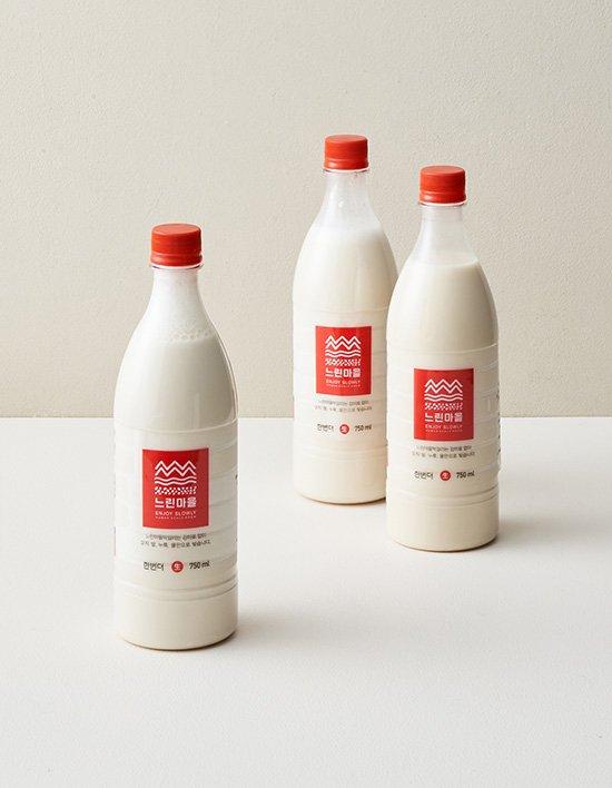 [전통주] 느린마을막걸리 한번더 3입(12도750ml)