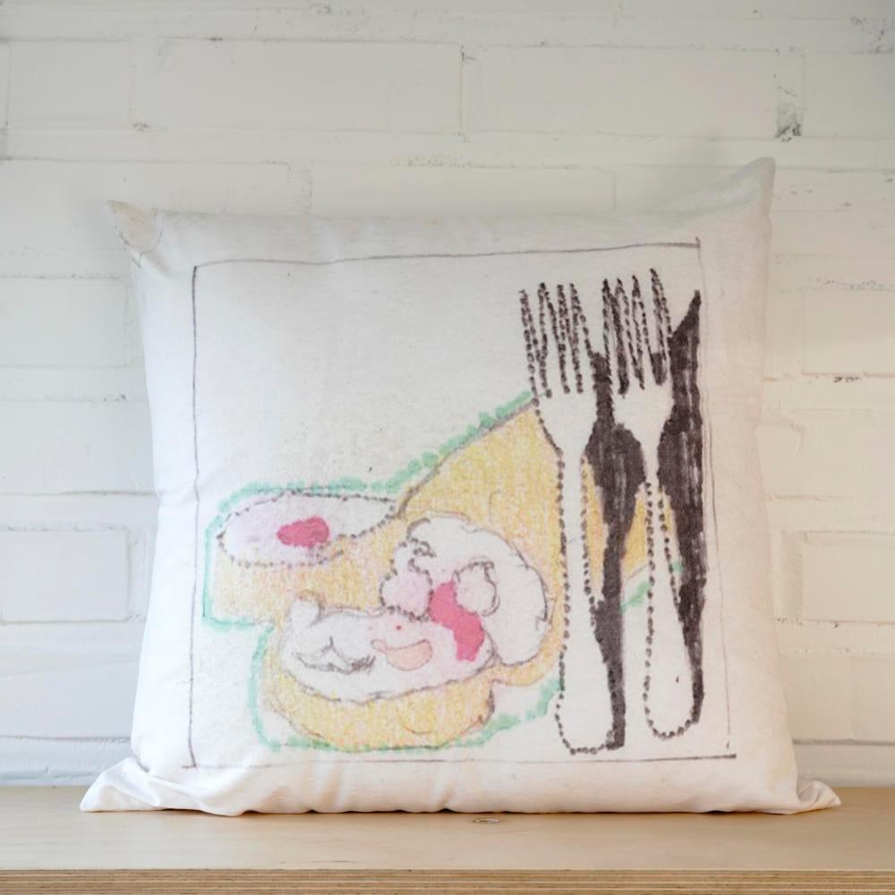 Drawing Cushion 드로잉 쿠션 3종, 이해선