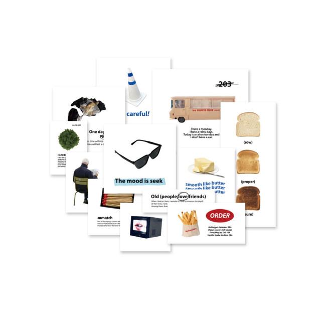 [스티커팩] My diary object stickerpack