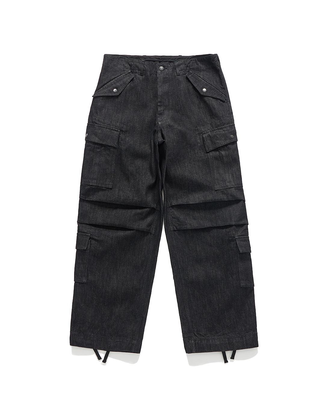 8P BATTLEFIELD PANTS / BLACK DENIM