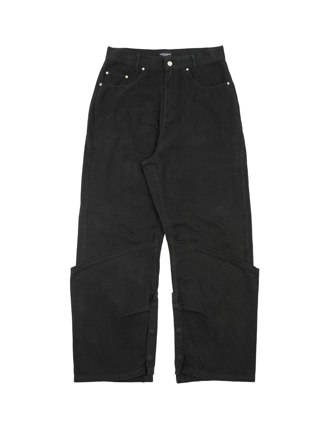 FAR STRUCTURED HEM PANTS