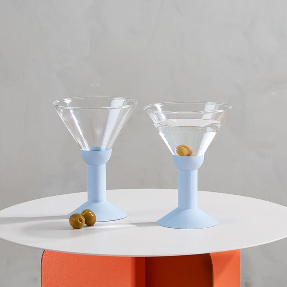 80's 멤피스 보덤 와인 글라스 Bodum Wine Glasses