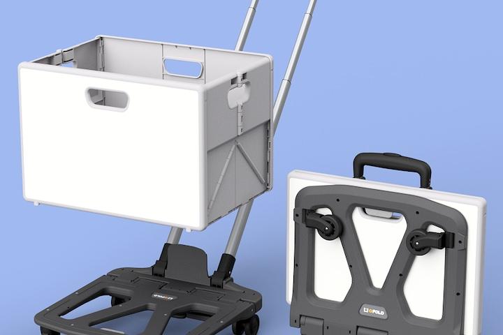 [오늘의딜]분리되는 카트! 접이식카트/폴딩박스 세트(6colors)