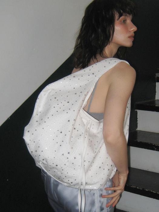 Plumpy hobo bag [Star silver]