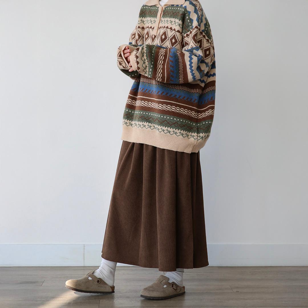 Magic Corduroy Skirt