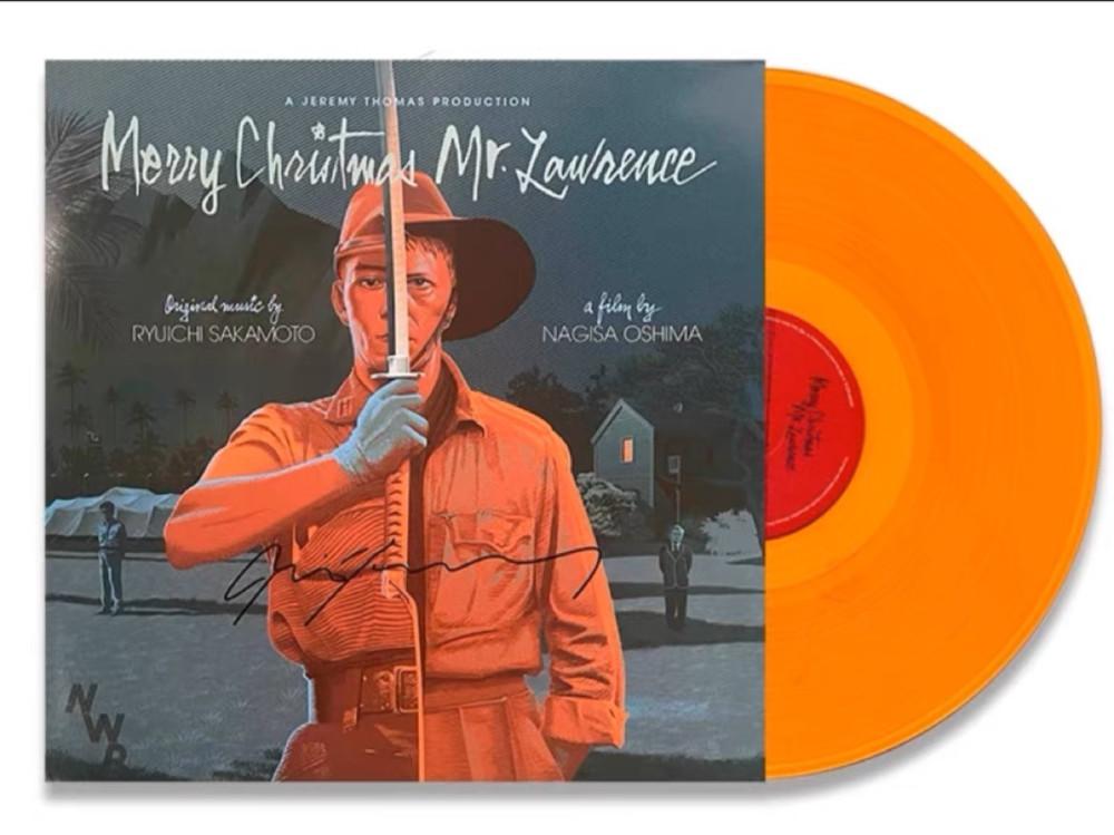 류이치사카모토 영화음악 LP Merry Christmas Mr. Lawrence OST 오렌지 바이닐