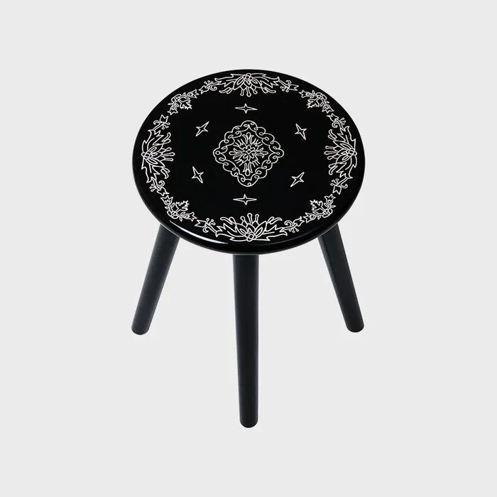 Doodle Persian Jagae Stool B-type 두들 페르시안 원형 자개 스툴