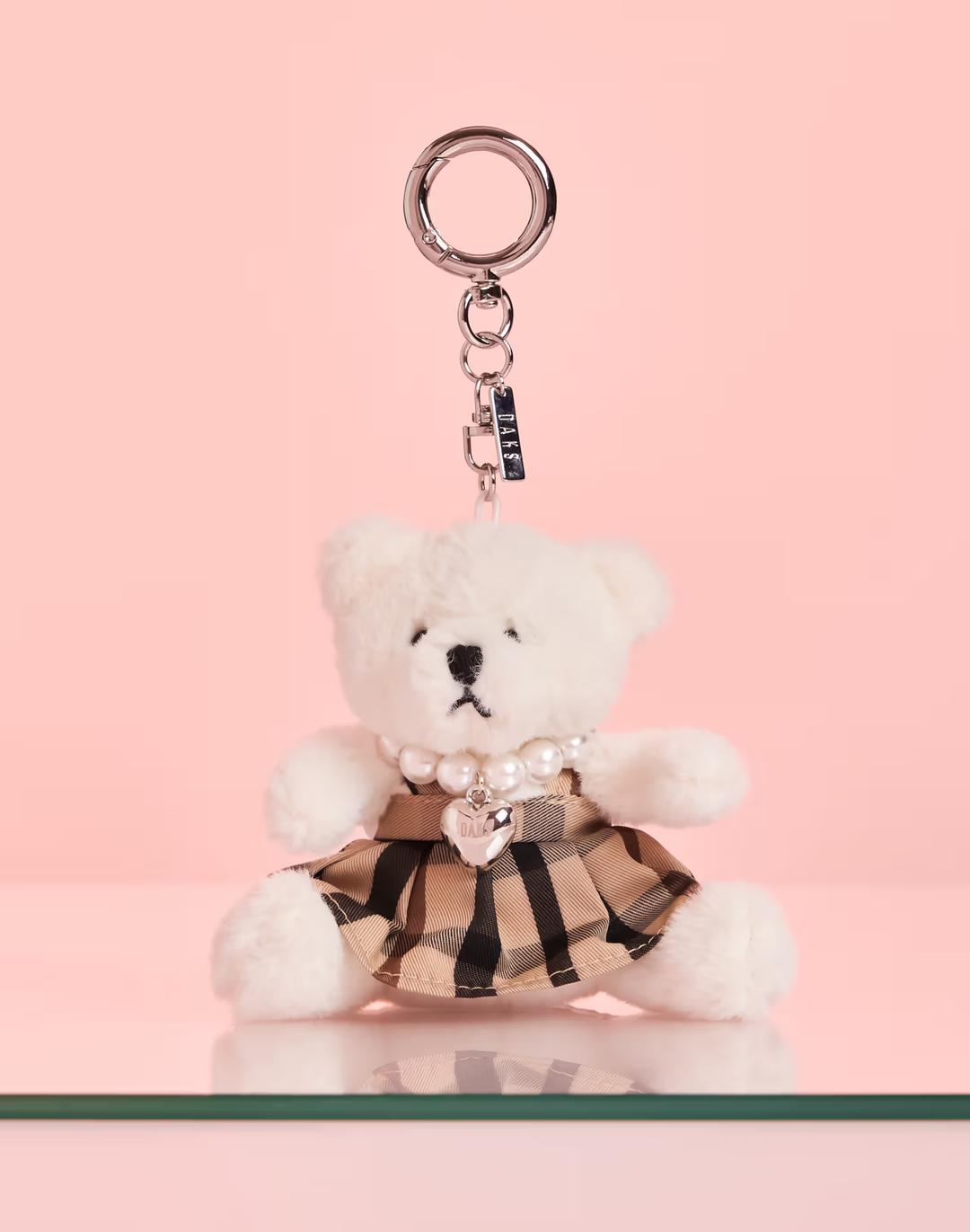 [서머시즌오프][DAKS BEAR] 곰돌이 키링 겸 참장식(옷 탈부착 가능)