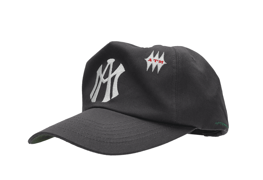 ATM LOGO BALL CAP (GREY)