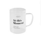 아트박스 모리다인 시그니처 레터링 내열유리 머그컵 450ml