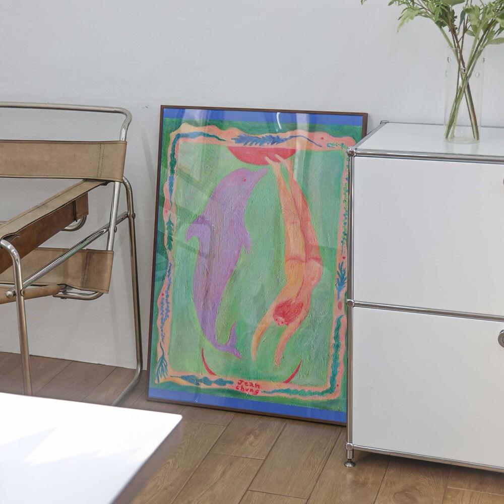 Jean Chung 작가, A World Composed of Worlds 포스터