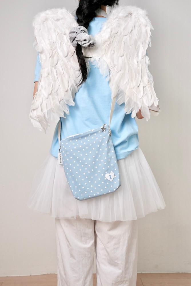 Koi cross Bag - Angel star (코이 크로스백 하늘)