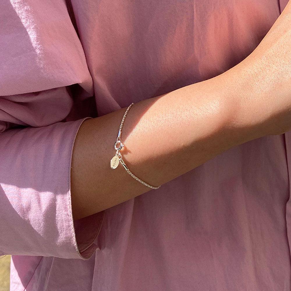 [925 silver] Huit.silver.60 / allure bracelet