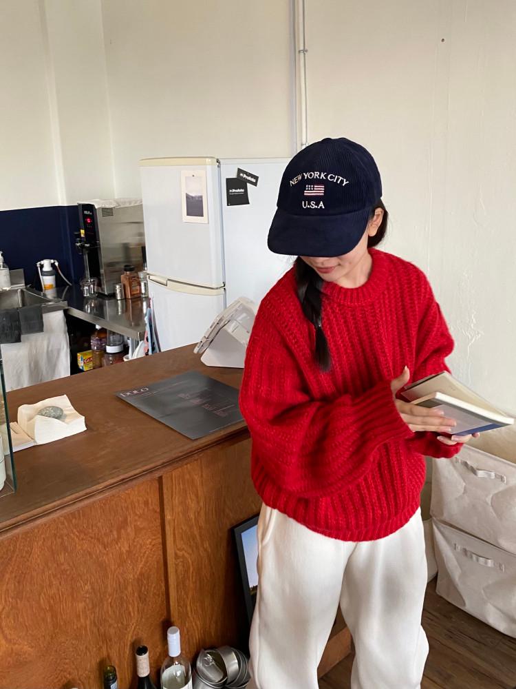 빈티지 알파카니트