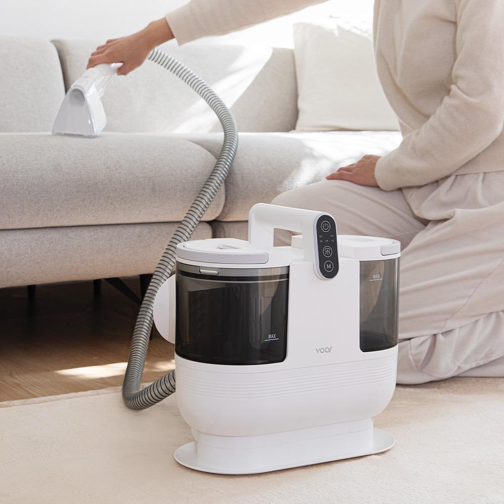 [VOAR X 다리미언니 공동구매] 보아르 미스팀클링 침구 스팀 습식청소기