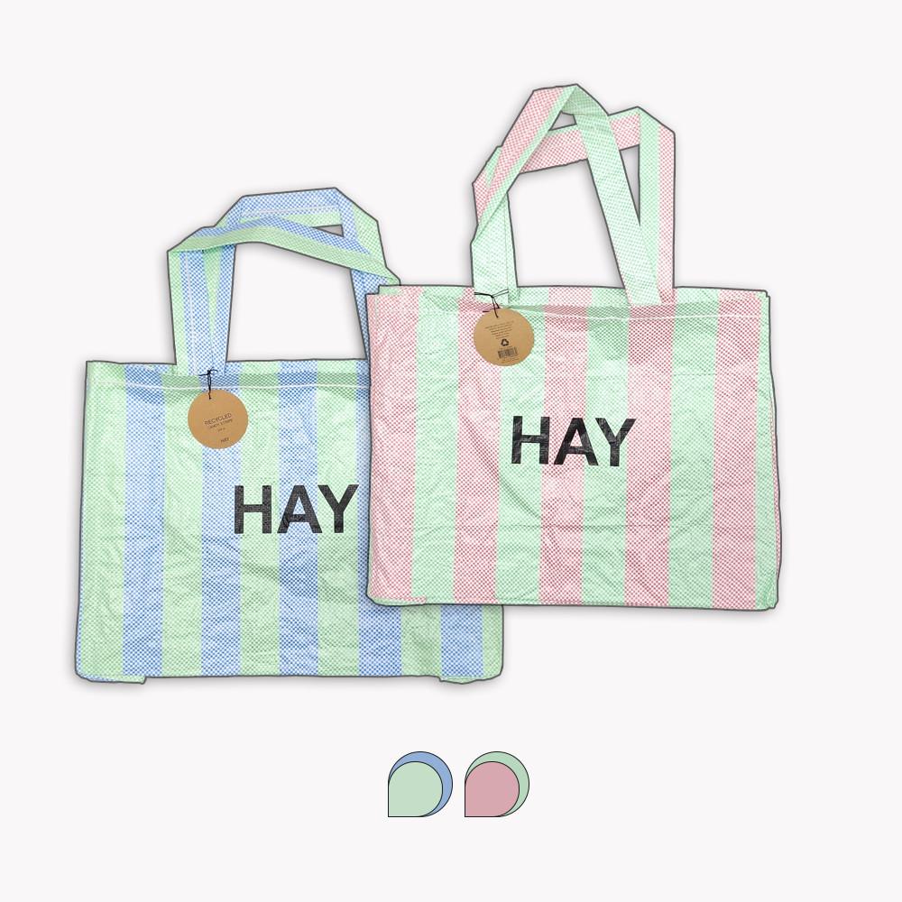 HAY CANDY RECYCLED 헤이 캔디 가방 숄더 큰 에코 백
