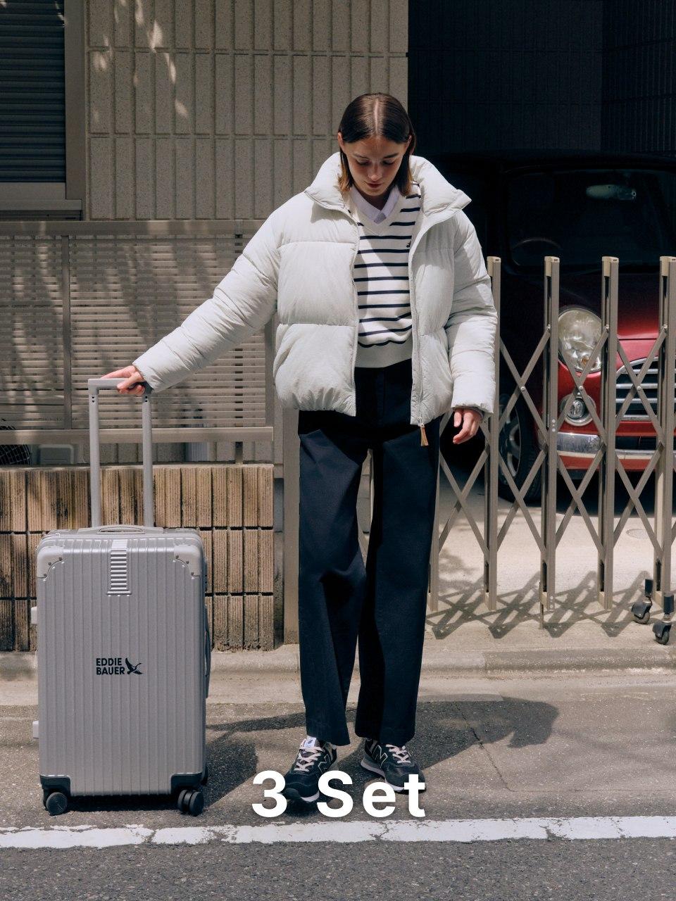 에디바우어 코튼기모 파워텐션 컴포트팬츠 3종 세트 (여성)