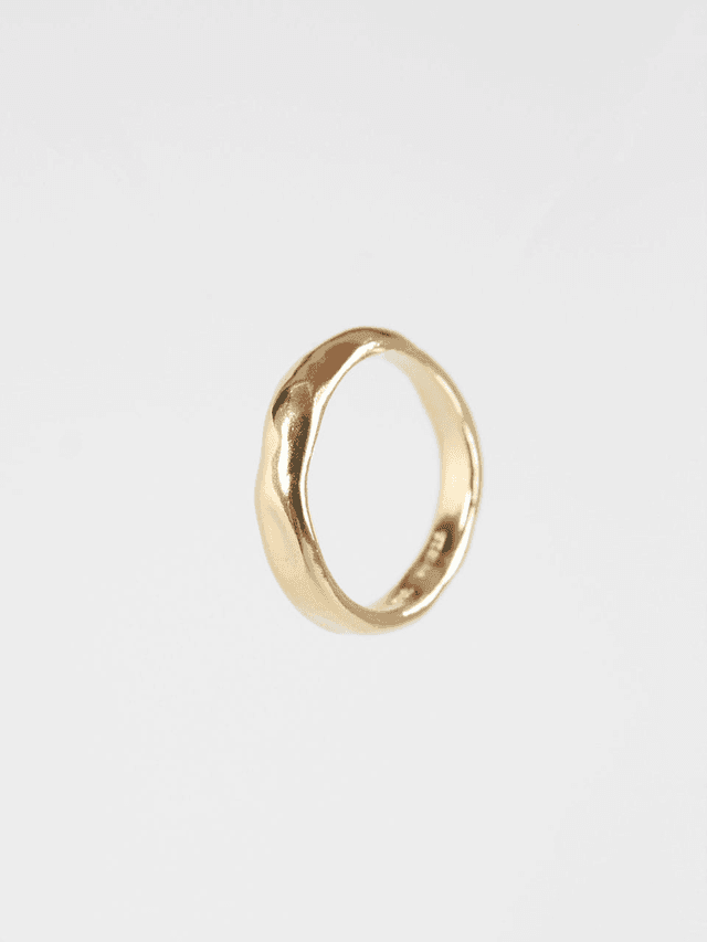 [정유미, 배두나 착용] Basic Wave Ring