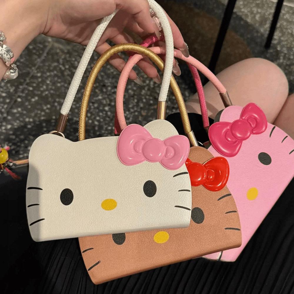 키티 플립 가죽커버 스트랩 아이폰 케이스