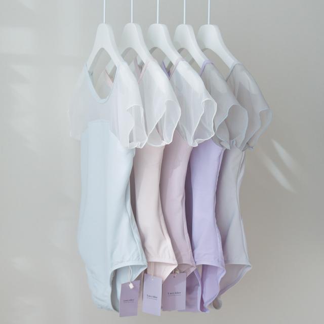 Clara 레오타드 6color 반팔 성인 발레복 폴댄스
