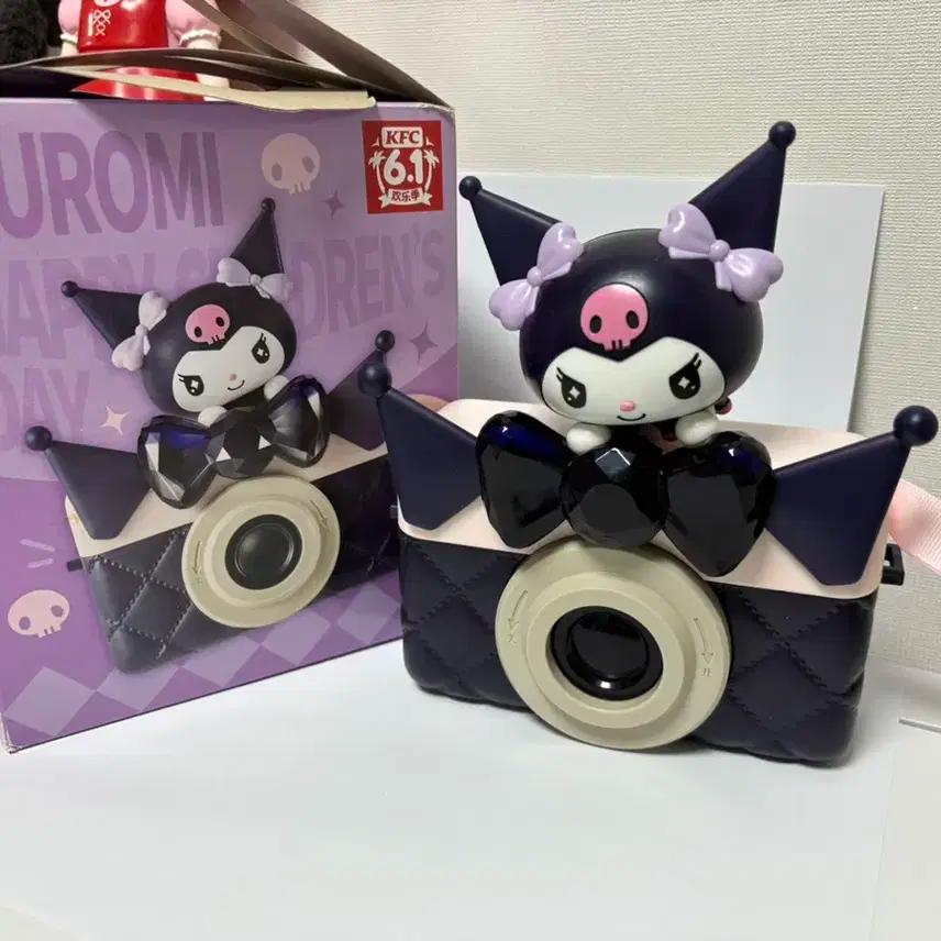 kfc쿠로미 카메라 파우치